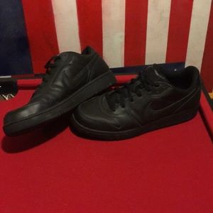 All black Nikes